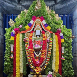 Sri Venkateswara Flower Decorations